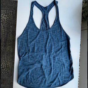 Blue Lululemon Sleeveless Workout Tank